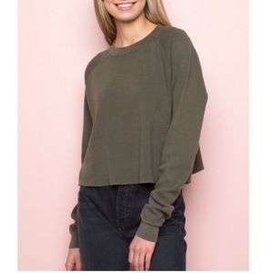 Brandy Melville John Galt Thermal Long Sleeve